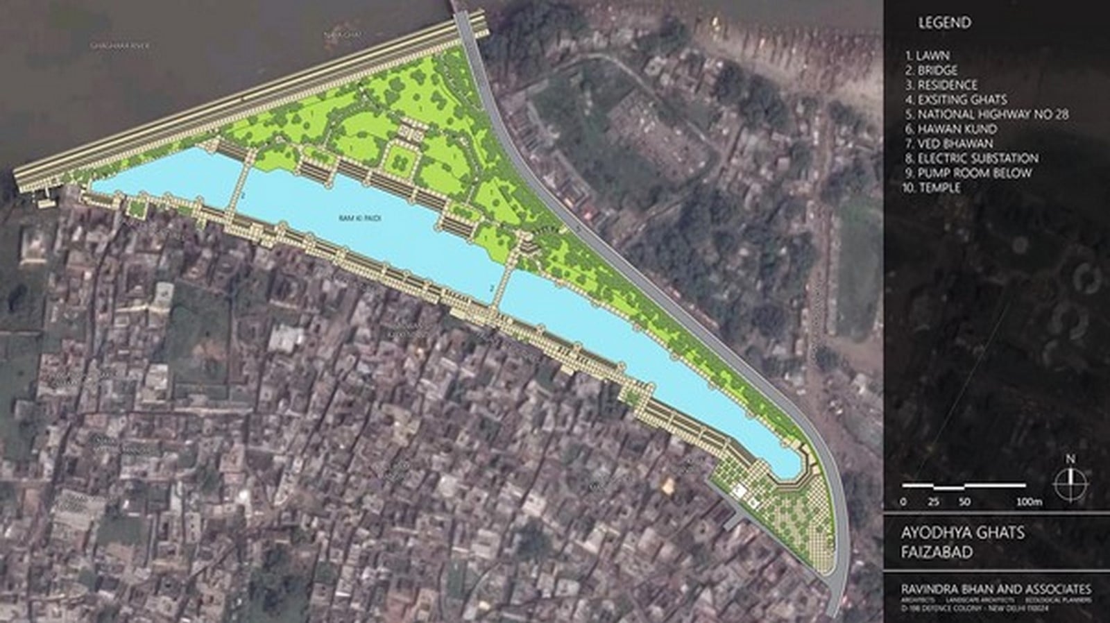 Site Development of Ayodhya Ghats, Faizabad - Sheet1