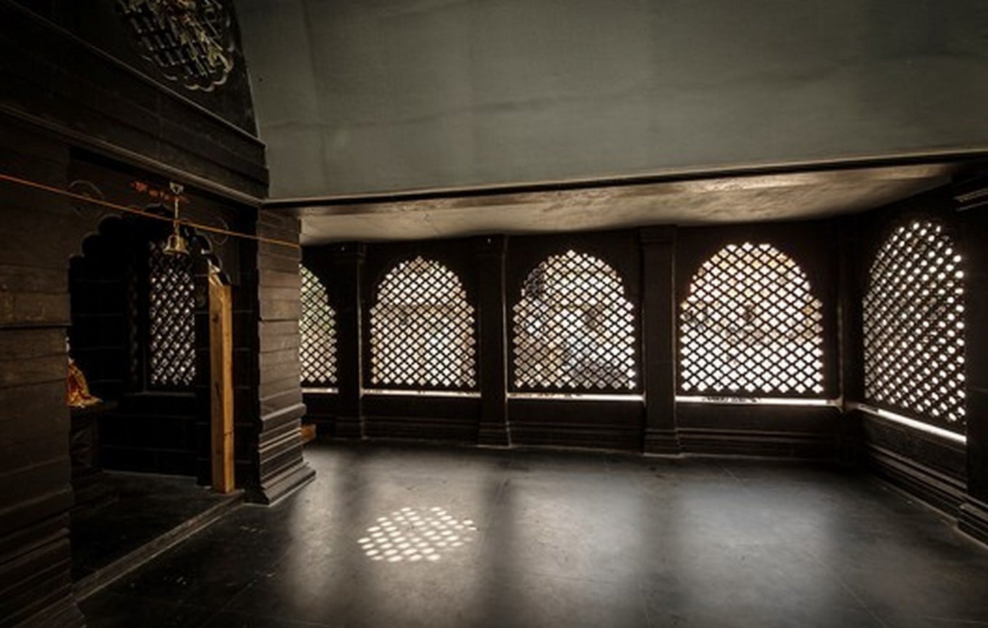 Intricate play of light for the interior design of the Maruti Mandir <span style=