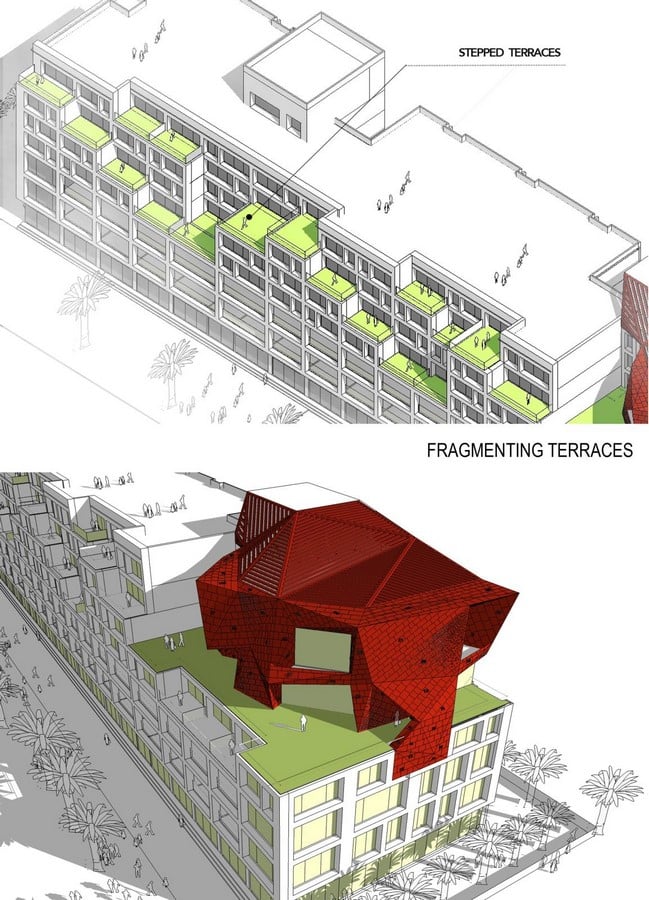 Stellar Office Building structure by Sanjay Puri Architects: Juxtaposition of color, volume and geometry - Sheet4