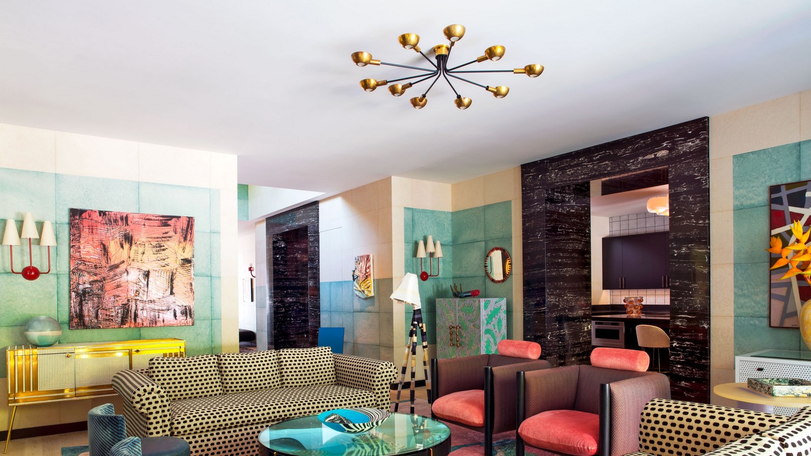 Kelly Wearstler is an interior designer living in the United States. She attended Massachusetts College of Art in Boston and took architectural classes. She graduated with a diploma in interior and graphic design. - Sheet6