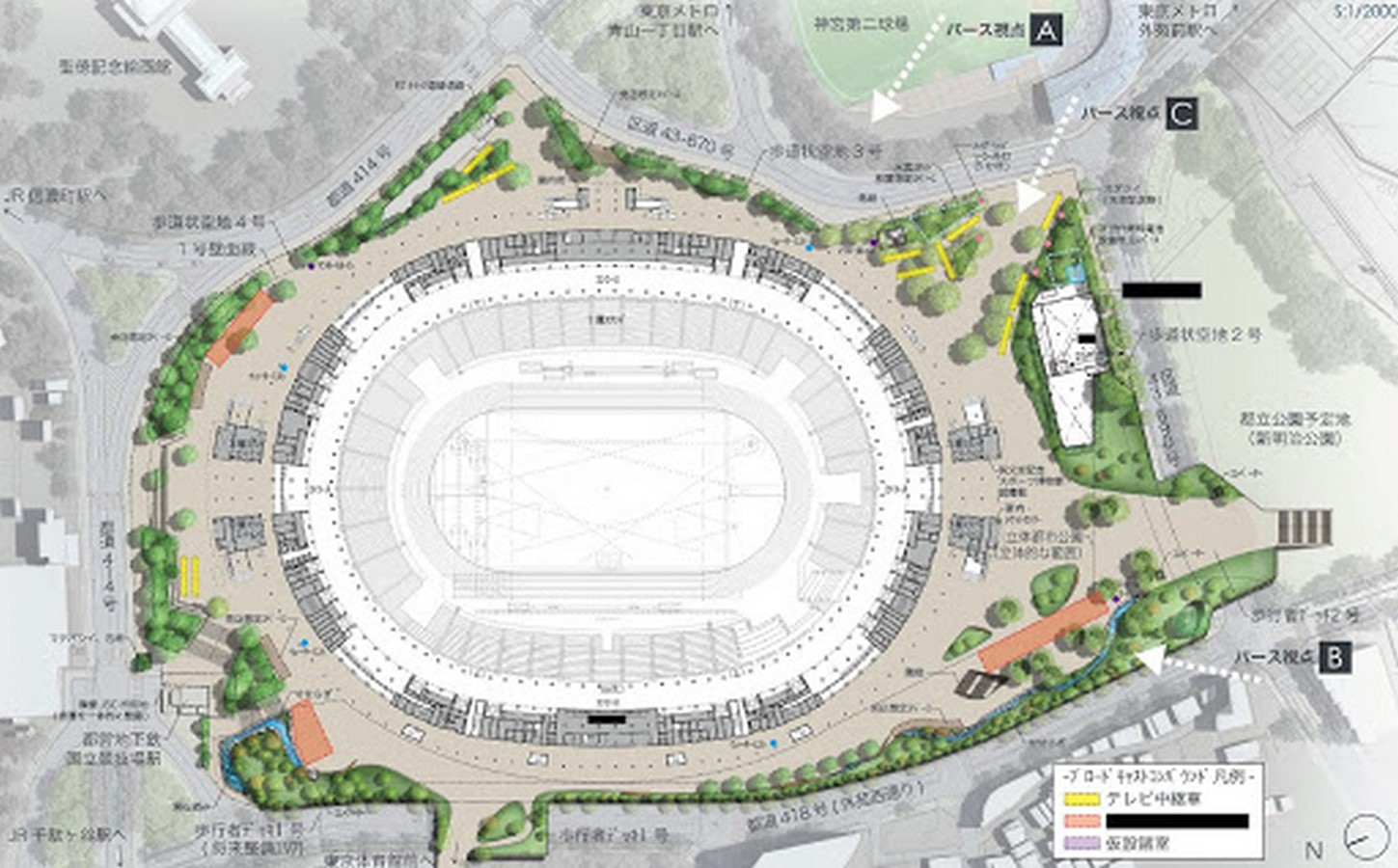 New Tokyo National Stadium - Tokyo, Japan - Sheet1