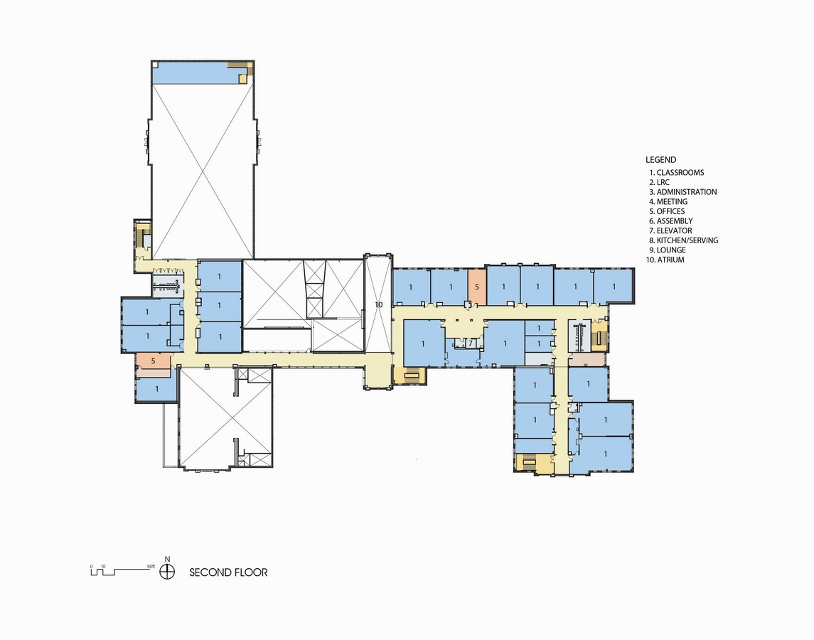 Hinsdale Middle School by Cordogan Clark - Sheet11