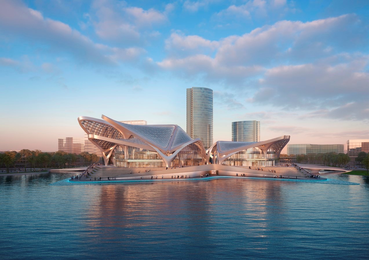 Zhuhai Jinwan Civic Art Centre by Zaha Hadid Architects - Sheet2
