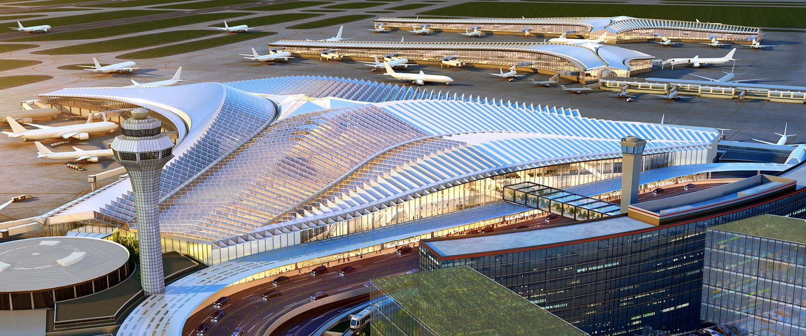 O’hare global terminal and concourse design competition - Sheet2