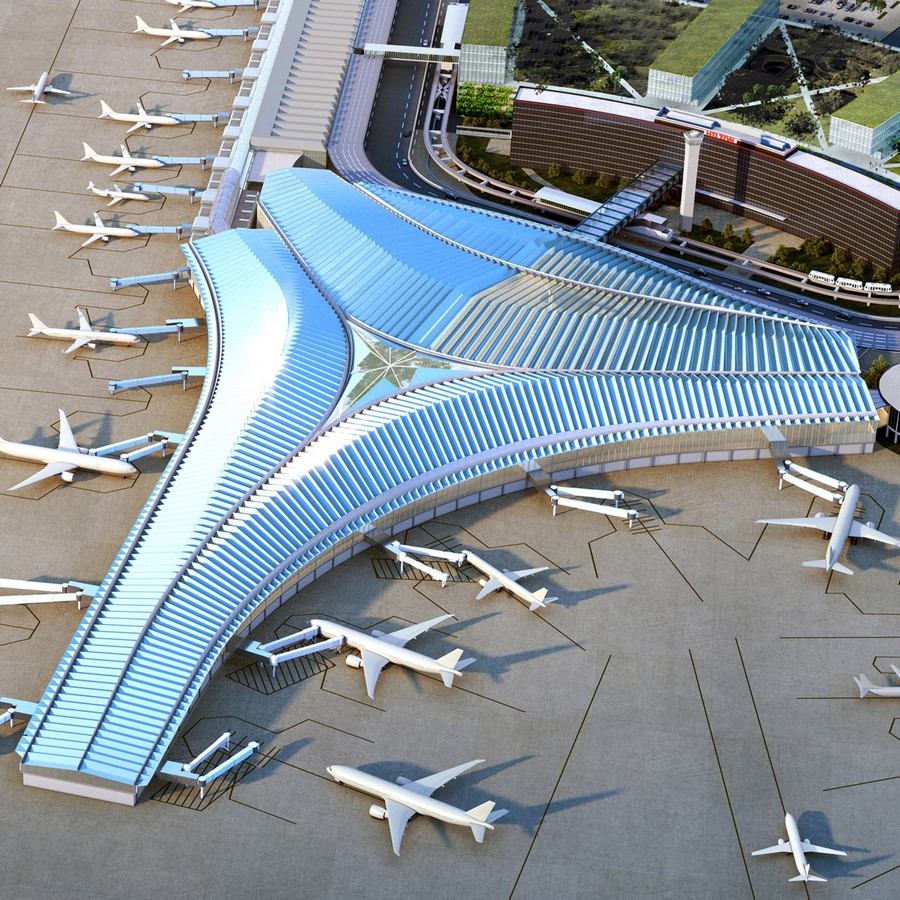 O’hare global terminal and concourse design competition - Sheet3