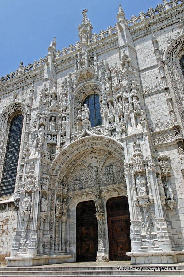 Jeronimos Monastery, Portugal: Example of the Portuguese Late Gothic Manueline style - Sheet5