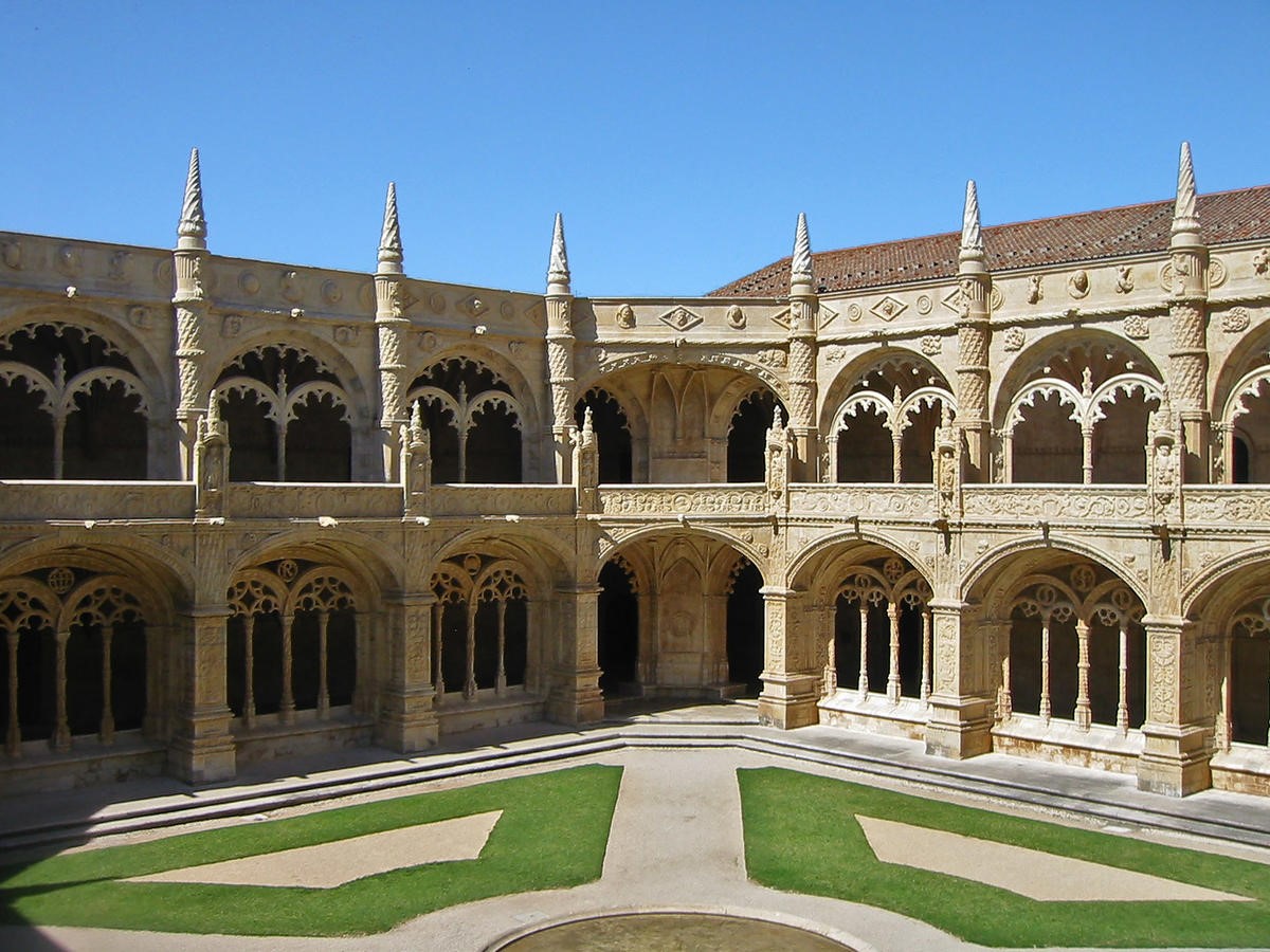 Jeronimos Monastery, Portugal: Example of the Portuguese Late Gothic Manueline style - Sheet1