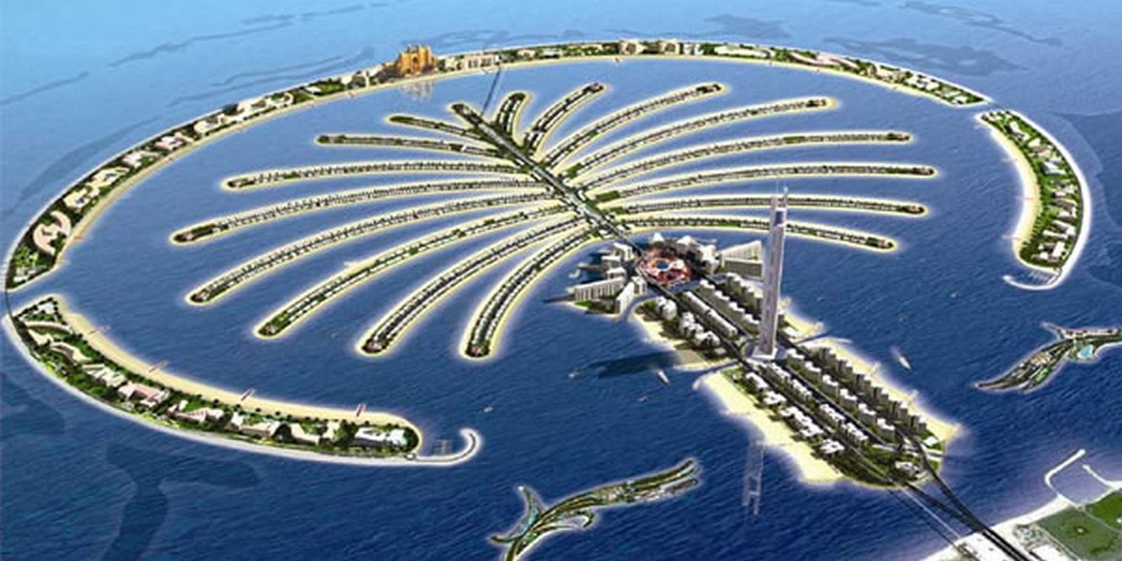 The manmade islands of Dubai - Sheet4