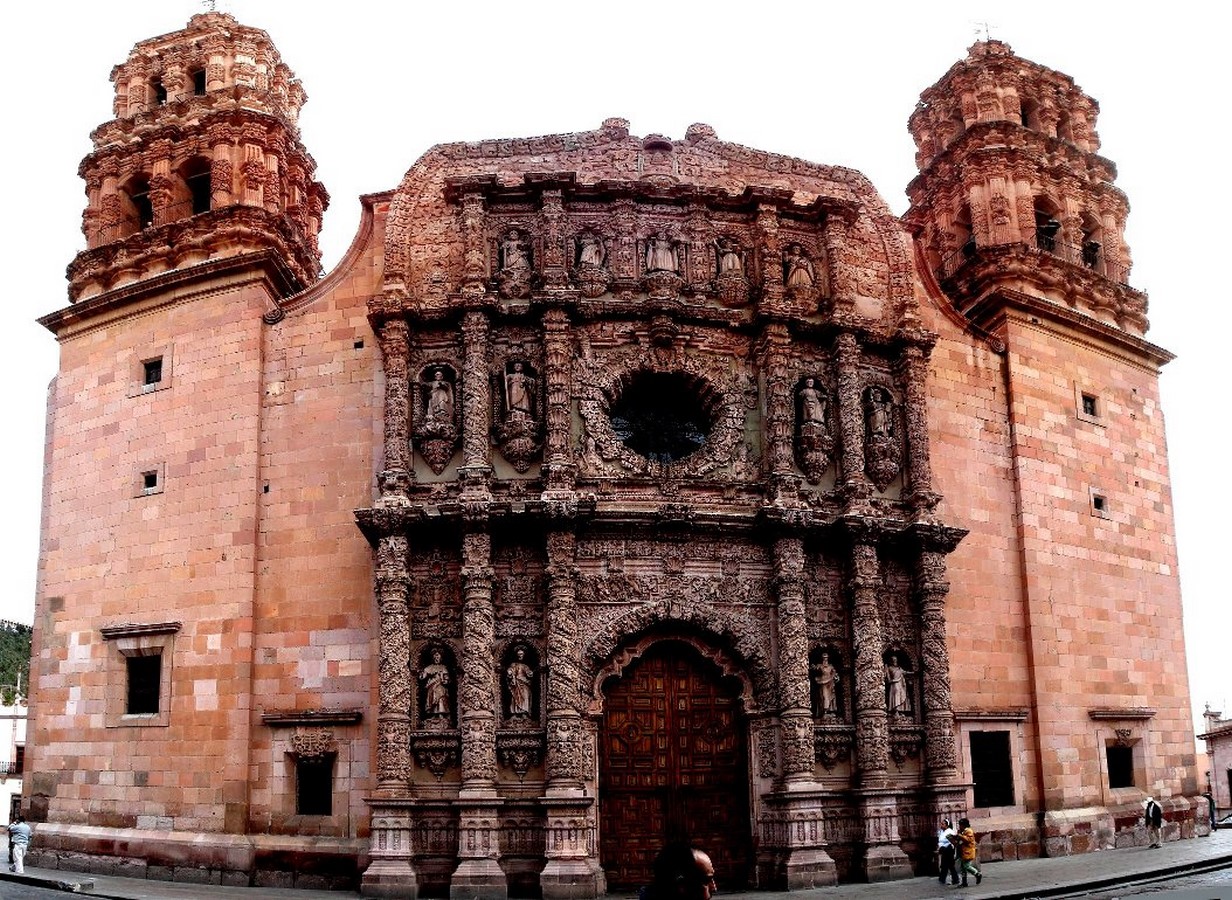 The Cathedral of Zacatecas - Sheet2