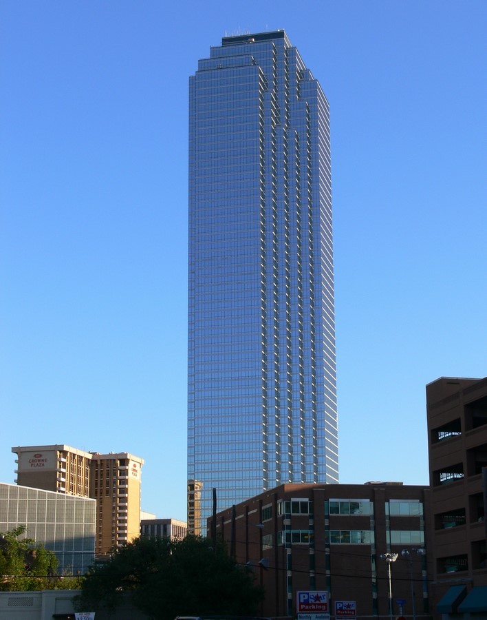 Bank of America Plaza, Designed by: JPJ Architects - Sheet2