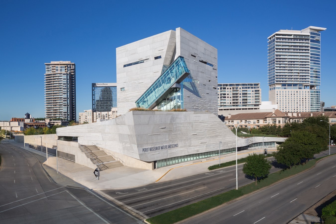Places to visit in Dallas -Perot Museum of Nature and Science, Designed by: Architect Thom Mayne - Sheet1