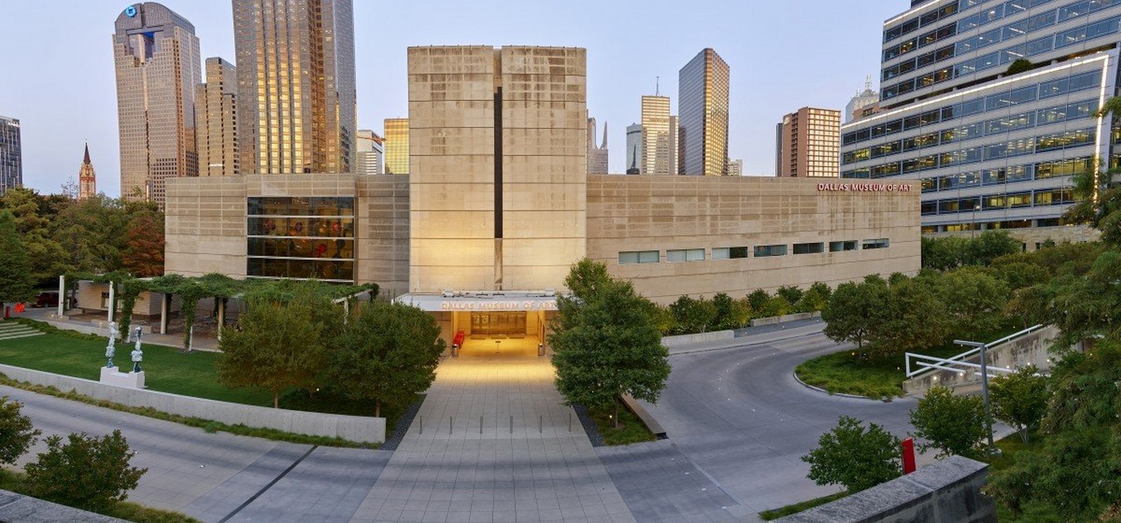 Dallas Museum of Art, Designed by: Architect Edward Larrabee Barnes - Sheet1