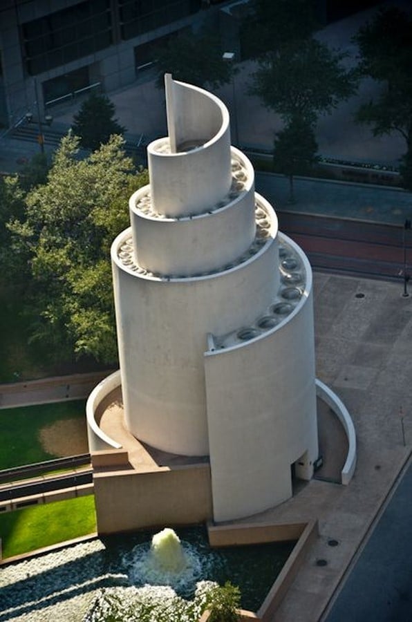 Places to visit in Dallas - Thanks-Giving Square, Designed by: Architect Philip Johnson - Sheet1