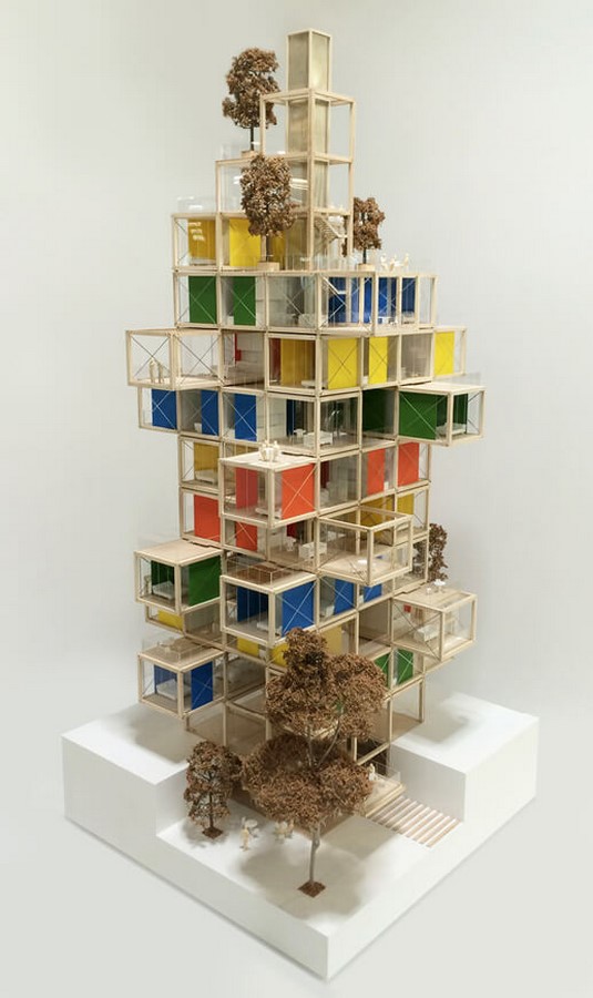 The Tree House by Rogers Stirk Harbour + Partners: The Stacked Apartment Building - Sheet3