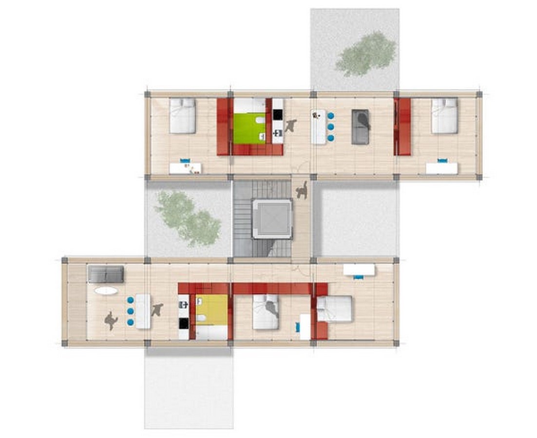 The Tree House by Rogers Stirk Harbour + Partners: The Stacked Apartment Building - Sheet4