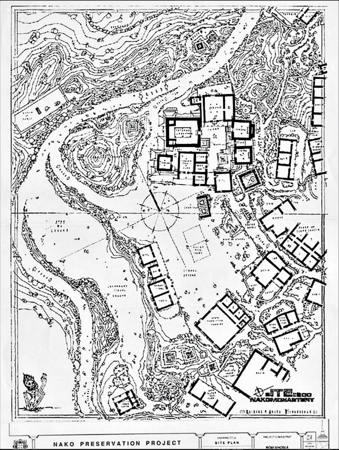 The Nako Valley Research and Conservation: The Monastery of Lotsawa Lhakhang - Sheet4
