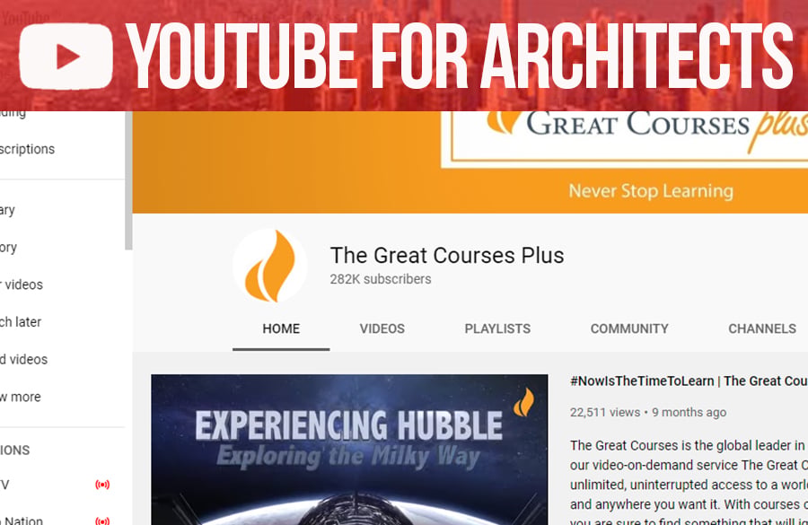 Youtube for Architects: History of the Islamic Golden Age | Religion, Science, & Culture in the Abbasid Empire by The Great Courses Plus