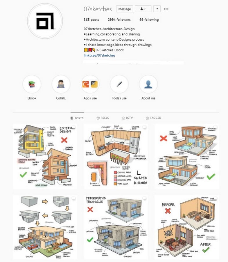 Architects meet Instagram - Sheet2