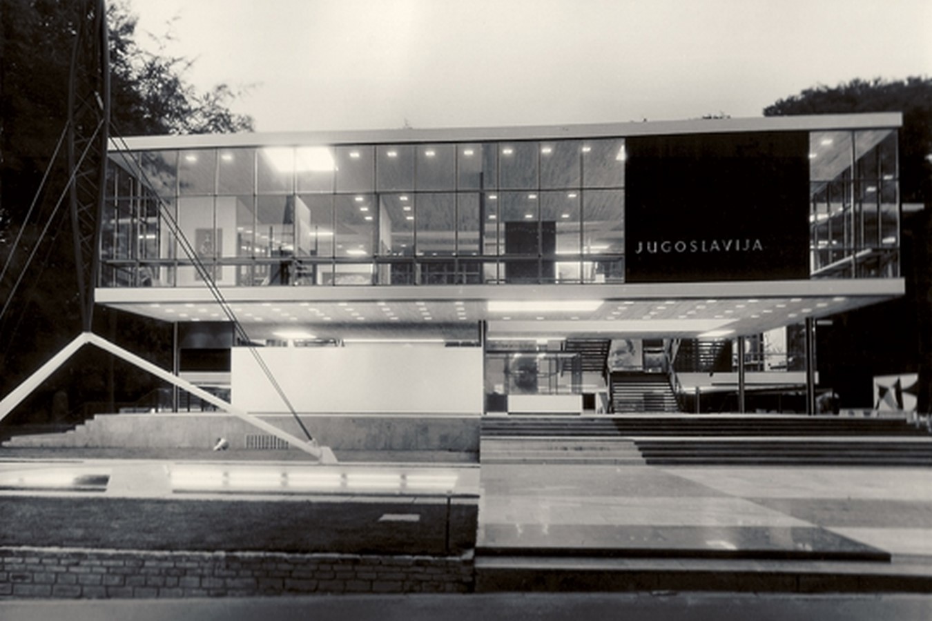Yugoslavia Pavilion in Brussels World's Fair, 1958 - Sheet1