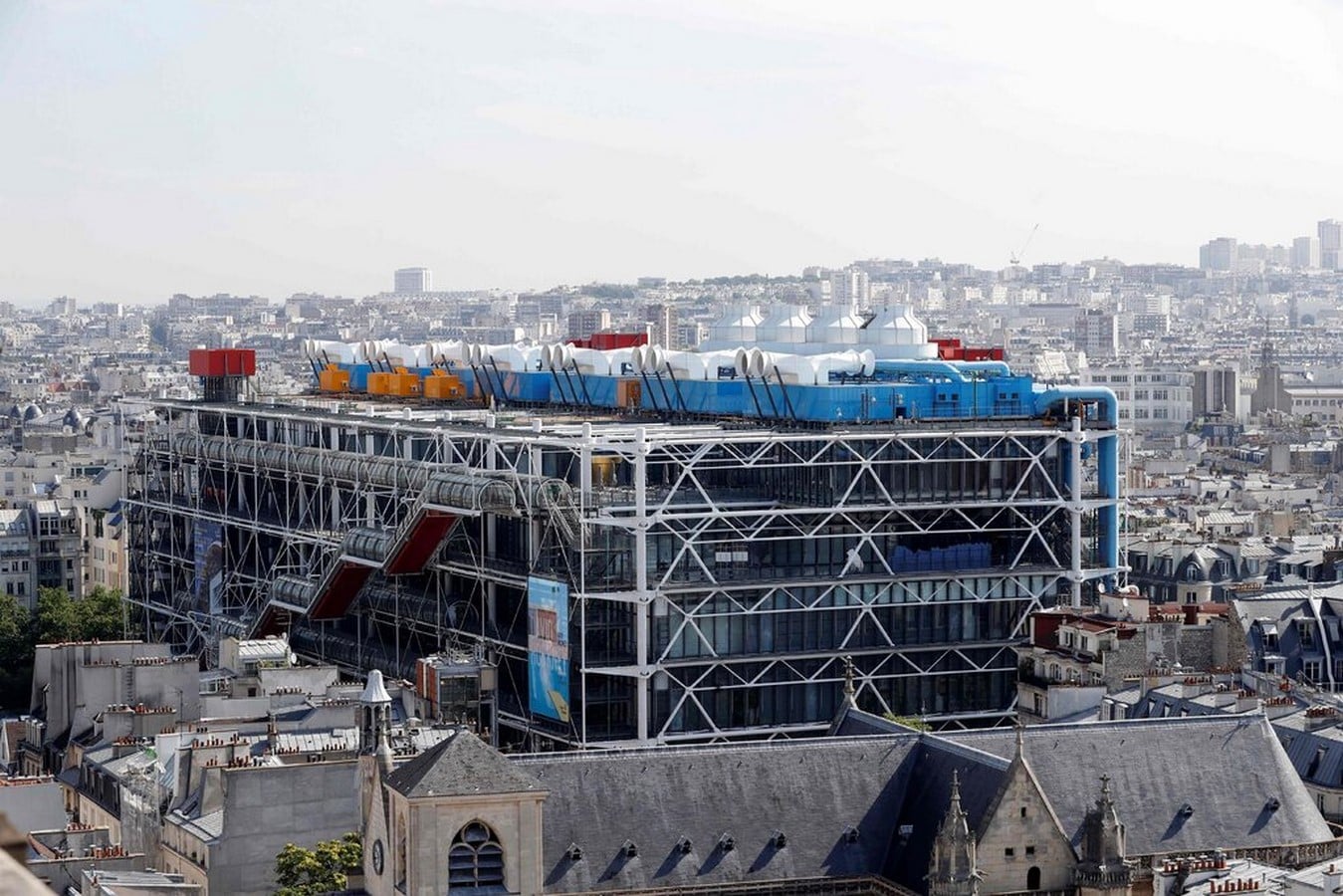 Pompidou Center to Close Completely for Renovations from 2023 to 2027 - Sheet1