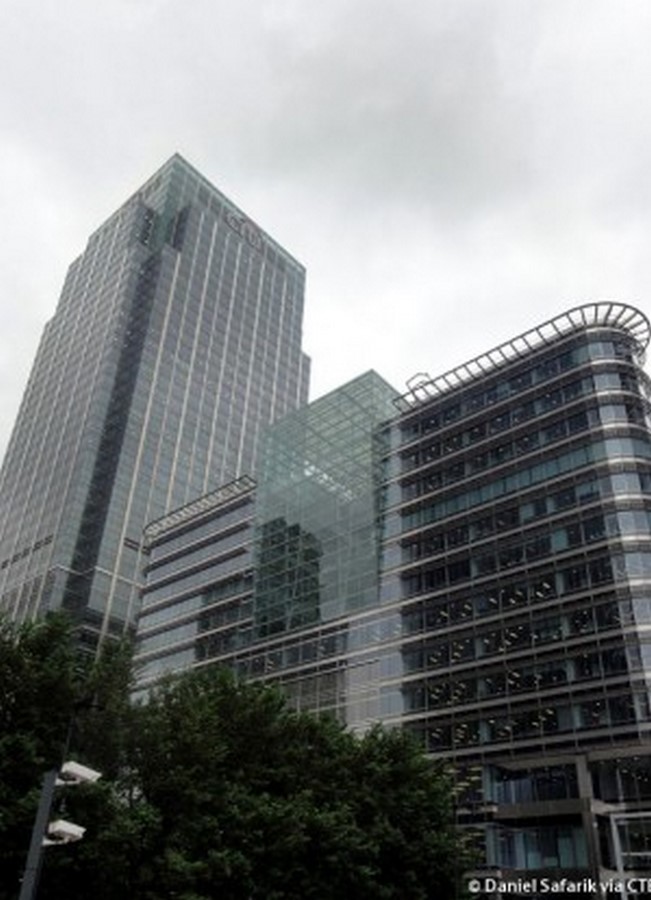 Tallest buildings in London - 25 Canada Square/ Citigroup Centre - Sheet1