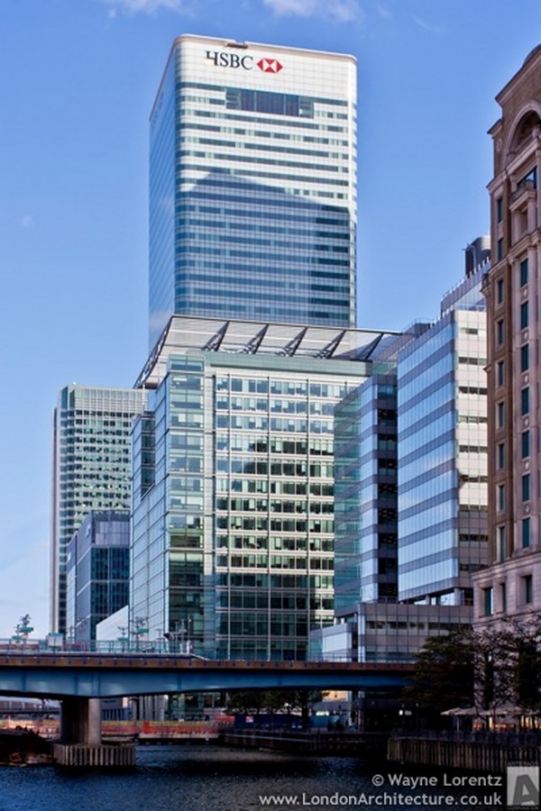 Tallest buildings in London - 8 Canada Square/ HSBC Tower - Sheet3