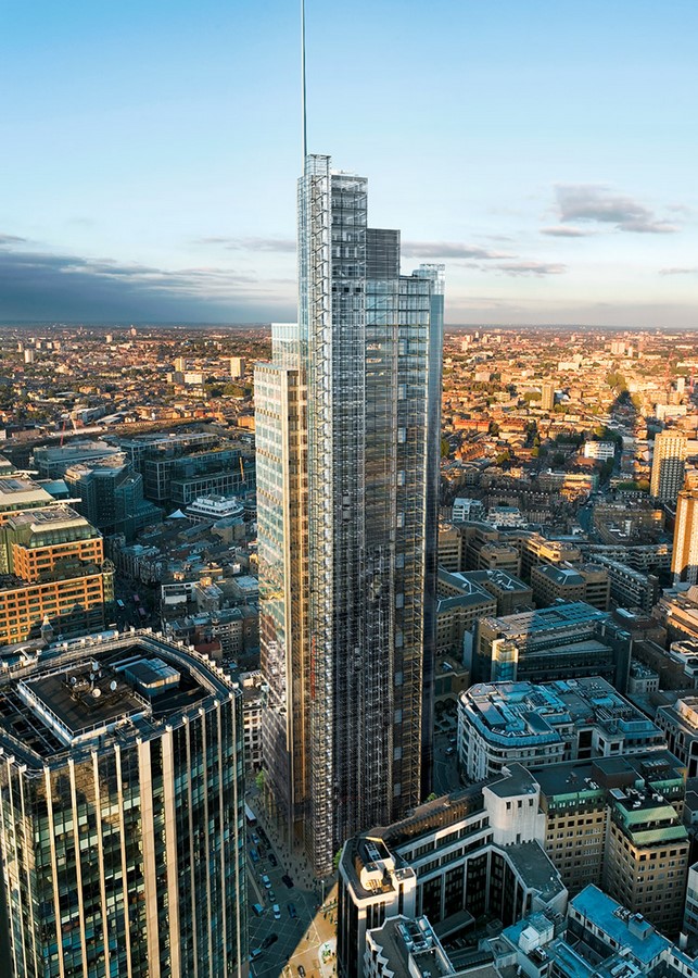 Tallest buildings in London - Heron Tower / Salesforce Tower, 110 Bishopsgate Sheet1