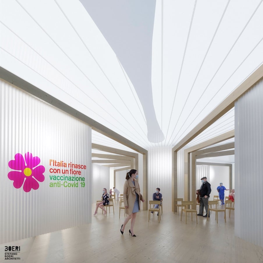 Prefabricated Vaccination Pavilions - Italy - Sheet2