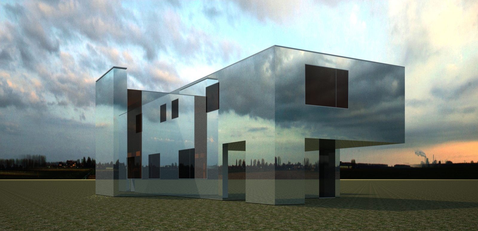 Mirror House by Pedro Joel Costa: The invisible building - Sheet3