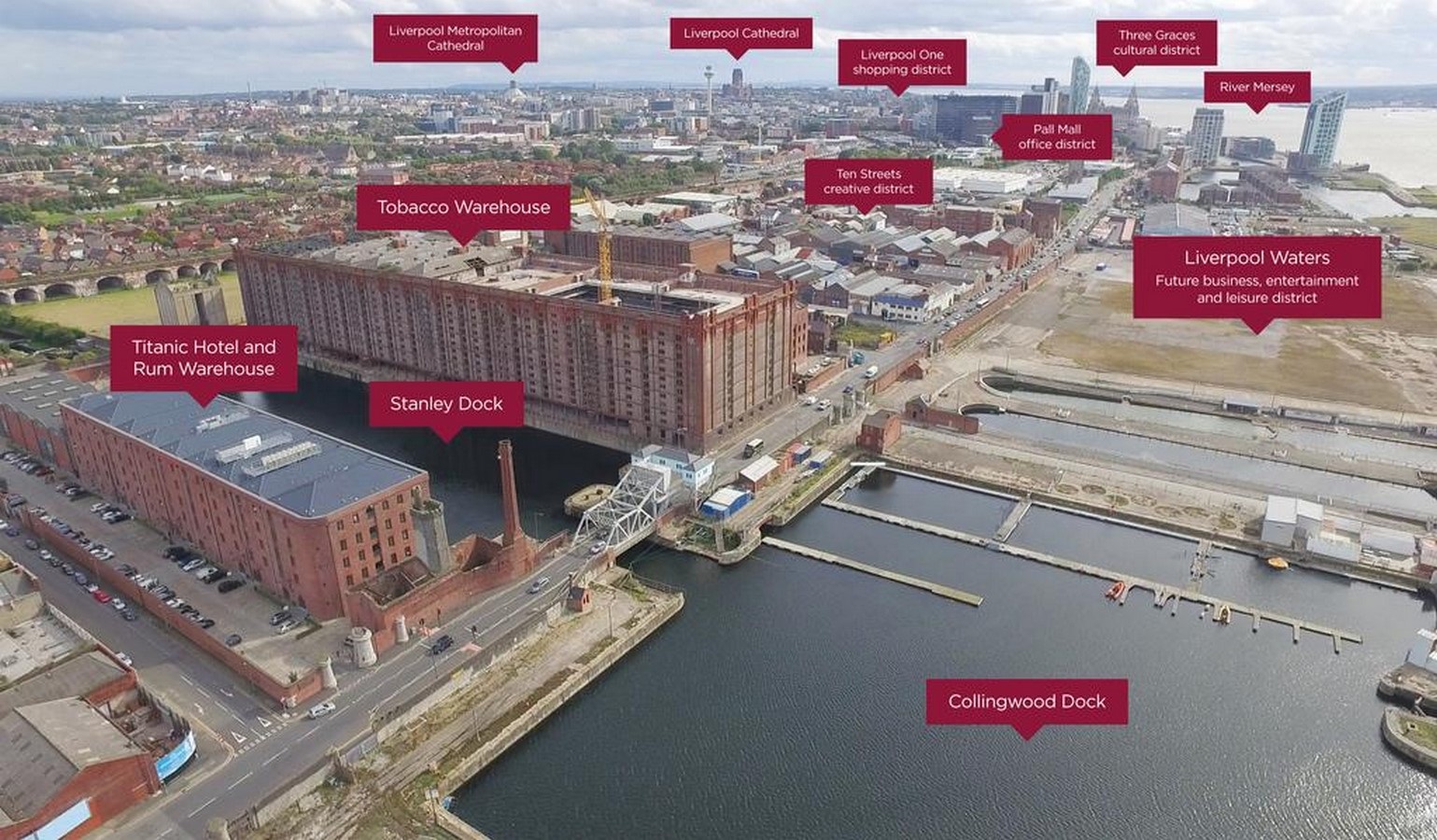 Stanley Dock Tobacco Warehouse by Anthony George Lyster: World's largest brick warehouse - Sheet5