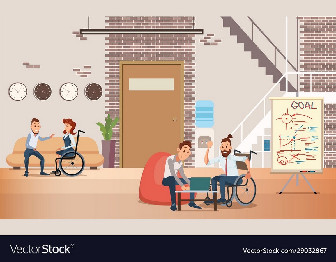 What design considerations do architects have to make while designing for the physically challenged?