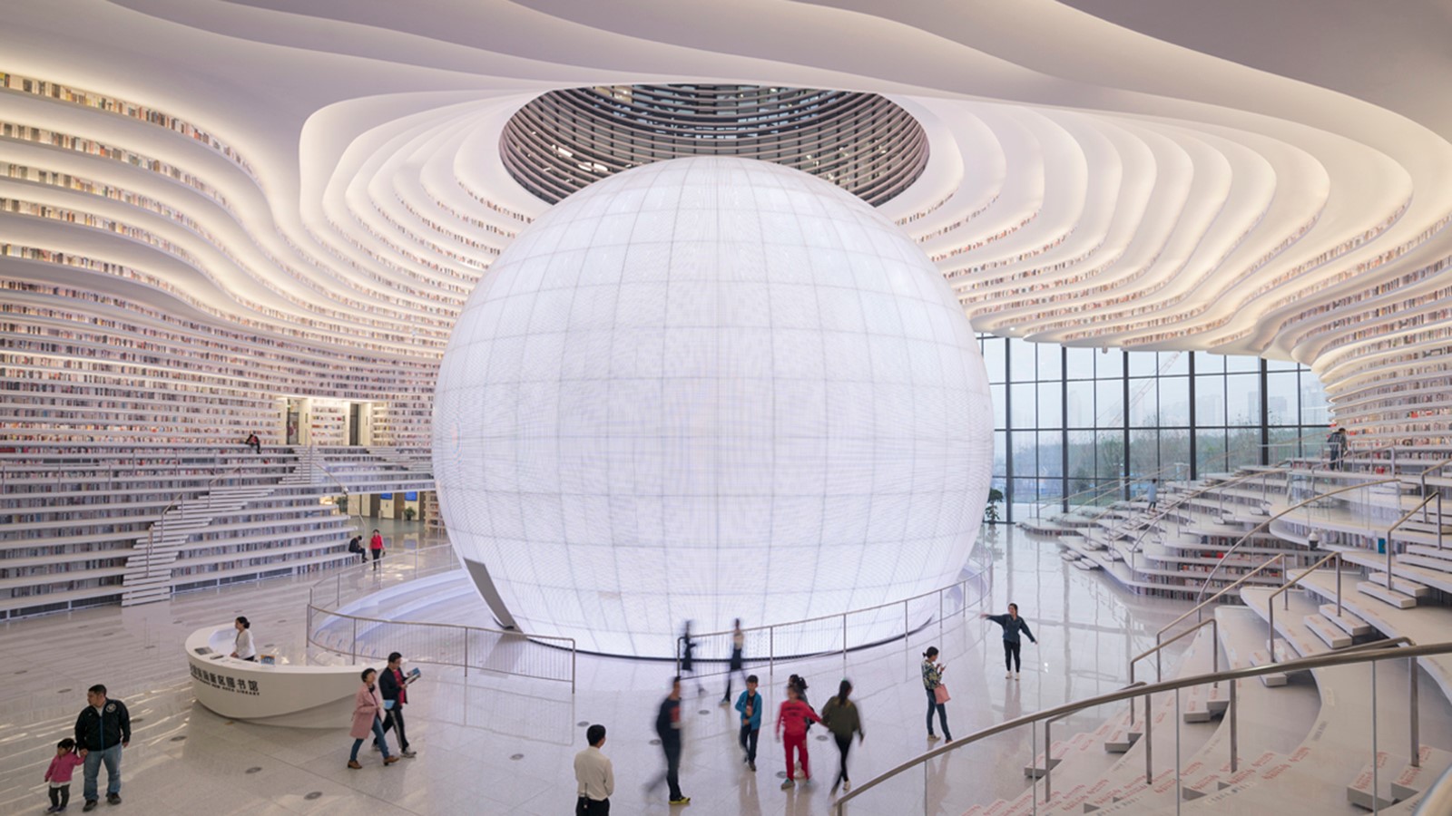Book lovers’ heaven: the Tianjin Binhai Library - Sheet1