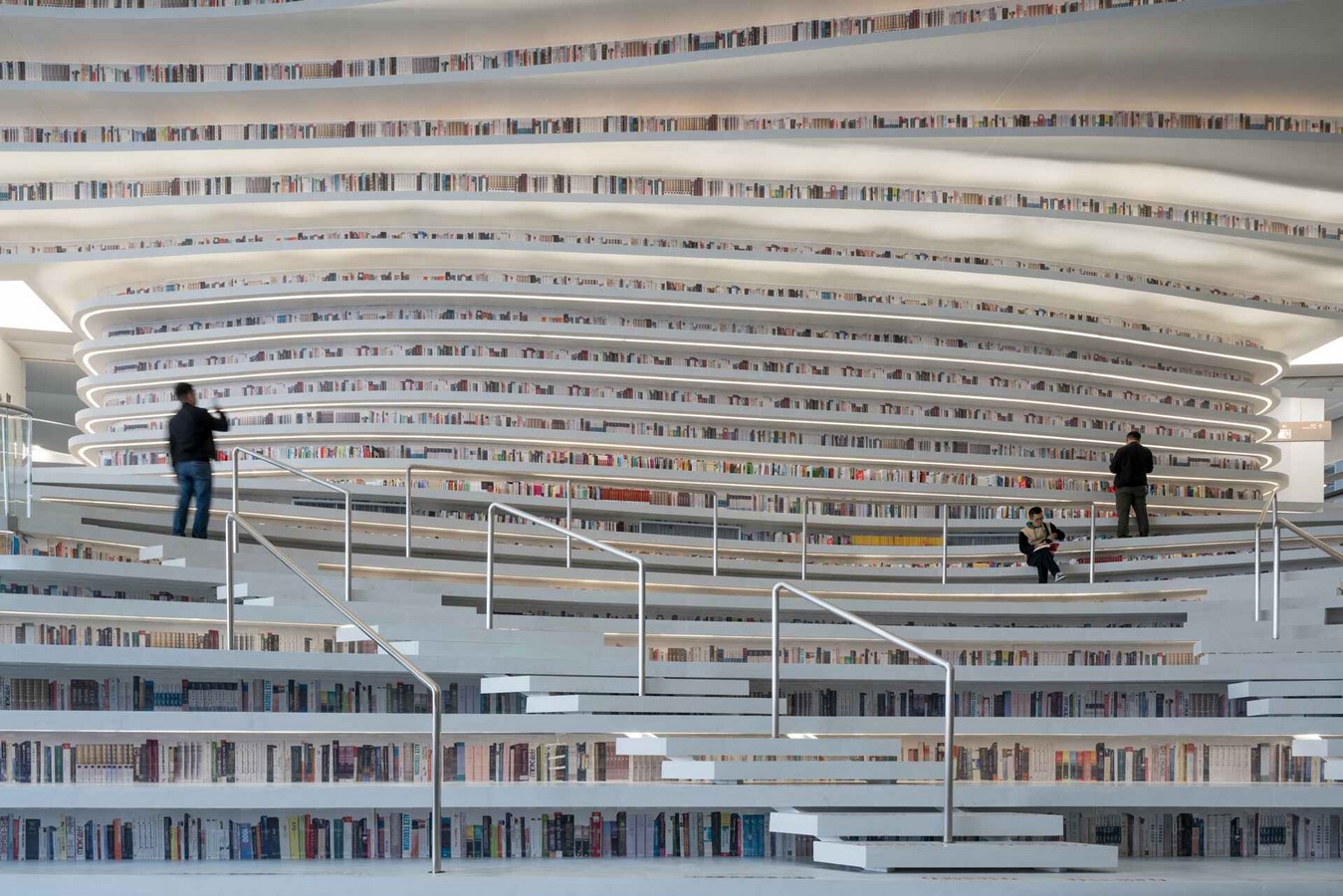 Book lovers’ heaven: the Tianjin Binhai Library - Sheet2