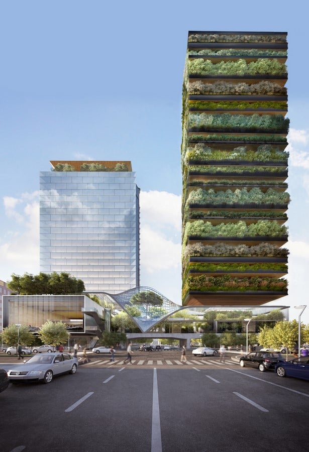 Abandoned Buildings in Via Pirelli 39 in Milan, Italy regenerated by Diller Scofidio + Renfro And Stefano Boeri Architetti - Sheet1