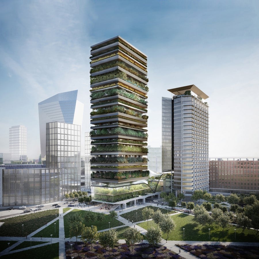 Abandoned Buildings in Via Pirelli 39 in Milan, Italy regenerated by Diller Scofidio + Renfro And Stefano Boeri Architetti - Sheet3