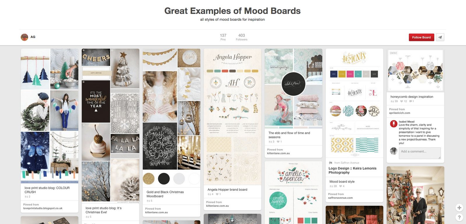 10 things to remember while designing a mood board - Sheet9