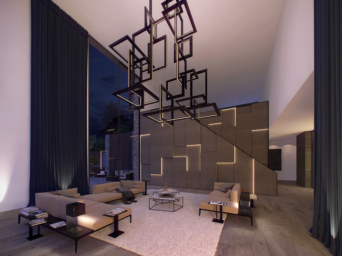 Chandelier In Interiors