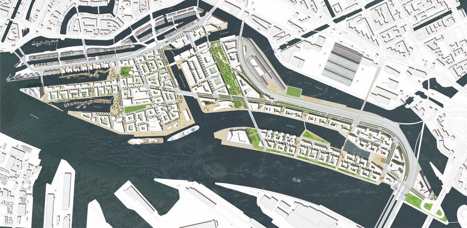 HafenCity Master Plan Image Source – ©ASTOC Architects