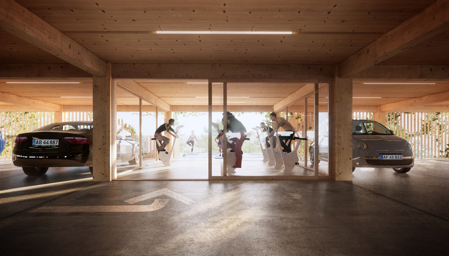 Wooden Parking House - Sheet3