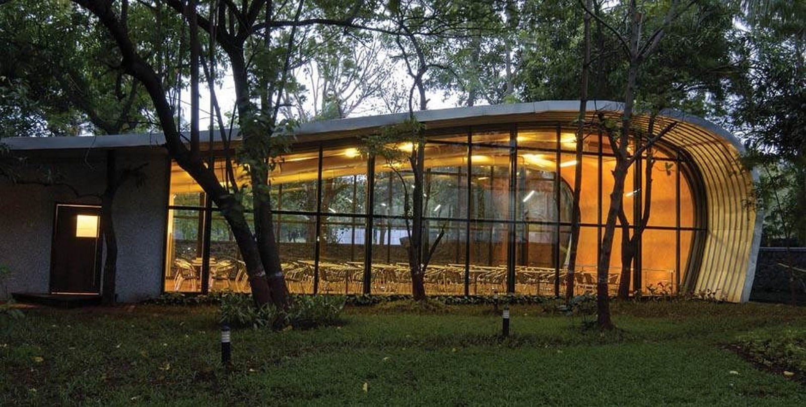HCC Cafeteria by Sanjay Puri Architects: Coinciding with the surroundings - Sheet1