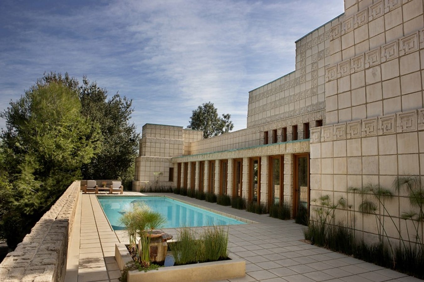 Ennis House by Frank Lloyd Wright A series of concrete block - Sheet3