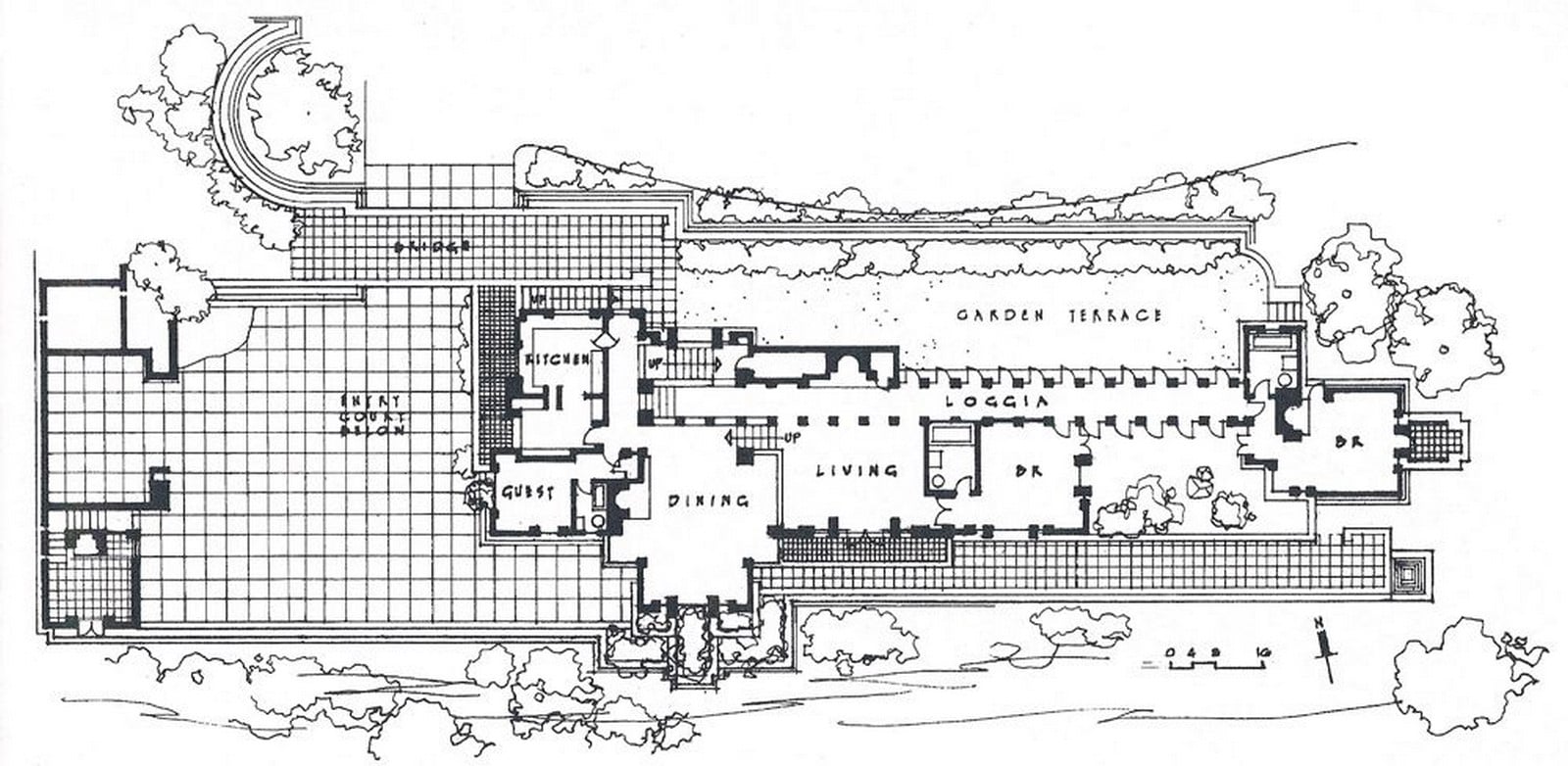 Ennis House by Frank Lloyd Wright A series of concrete block - Sheet4