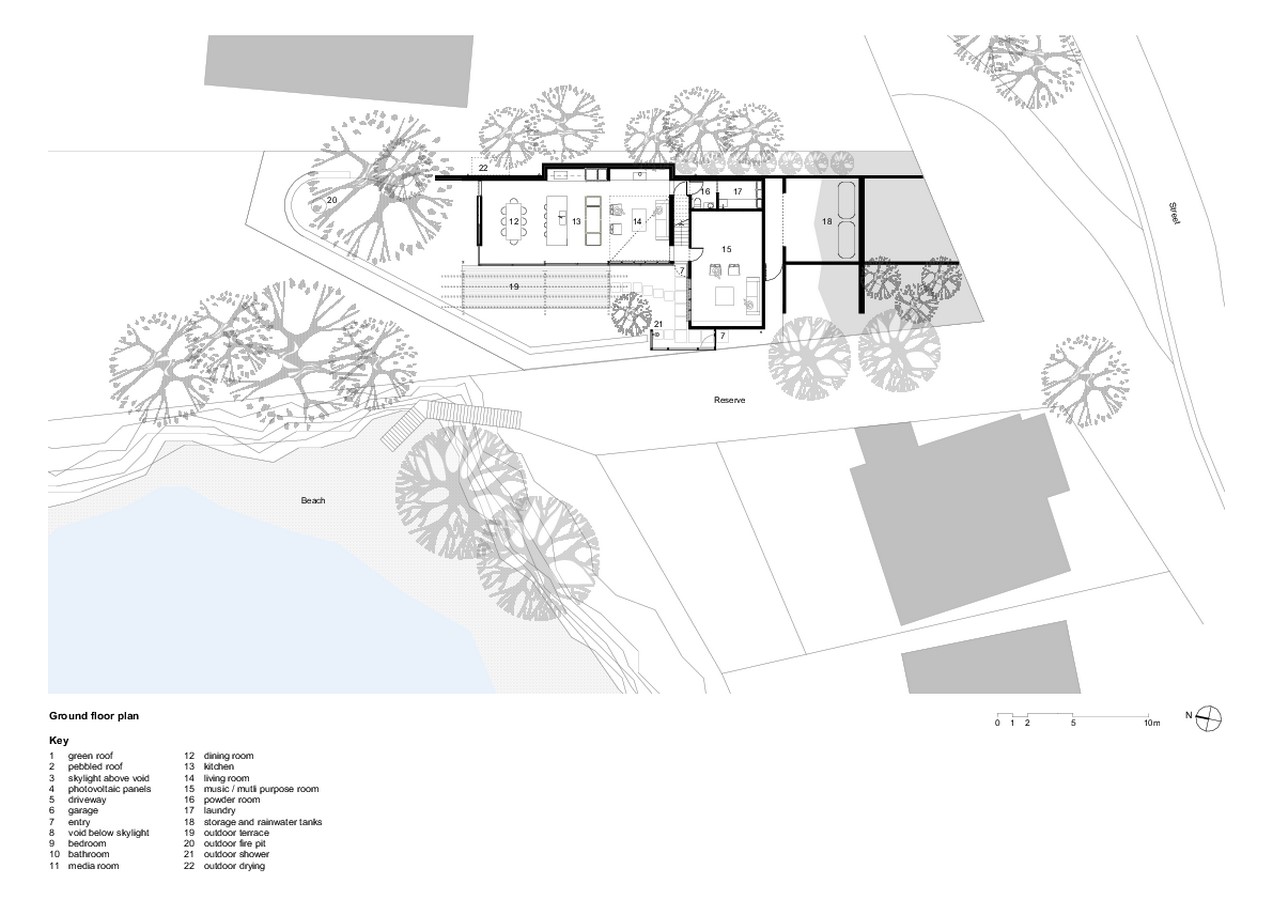 Bundeena Beach house by Grove Architects - Sheet11