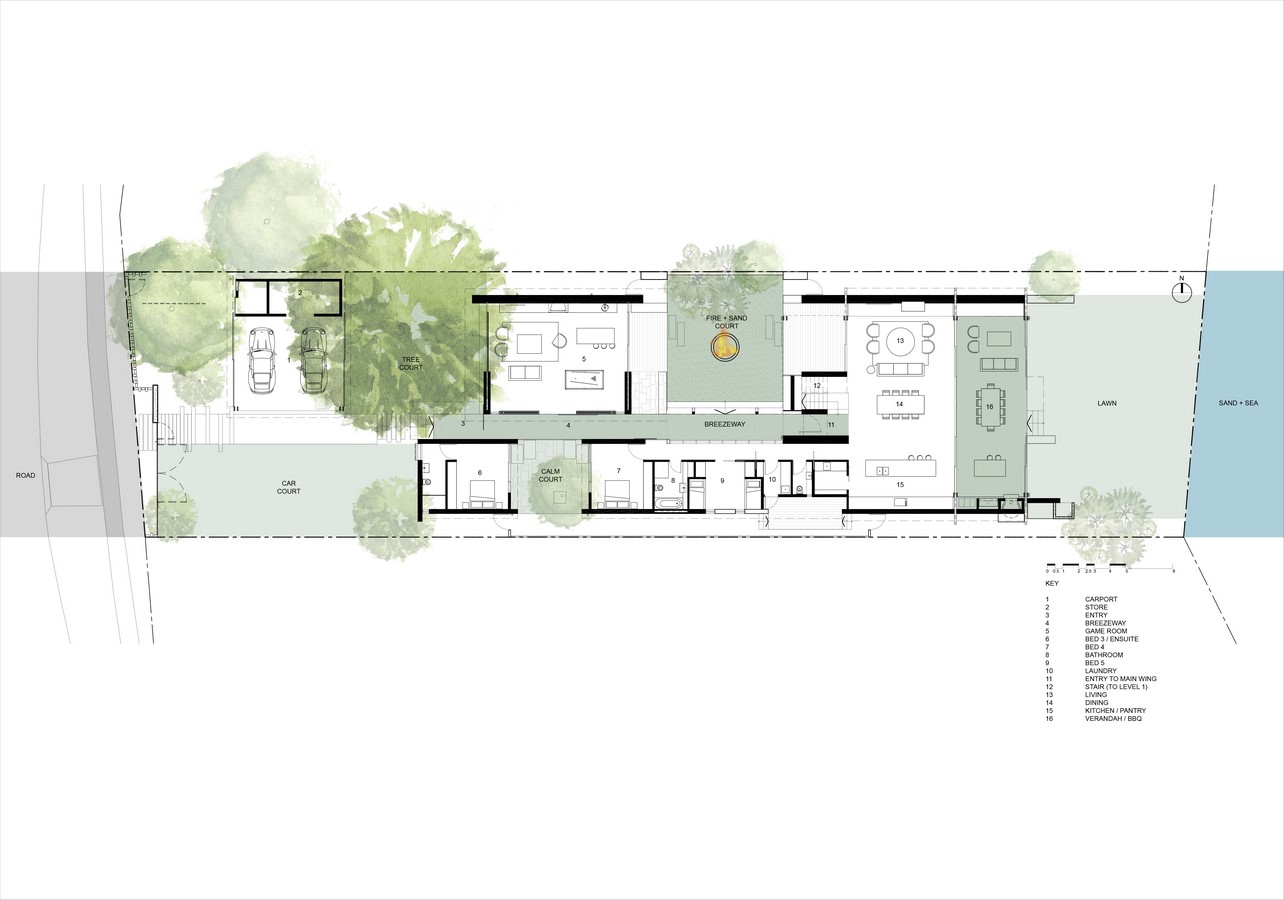 BEACH HOUSE by Architecture Saville Isaacs - Sheet12