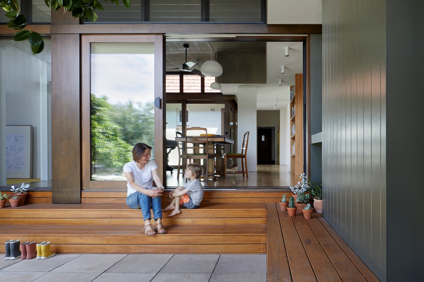 Courtyard Deck House by ZGA Studio - Sheet4