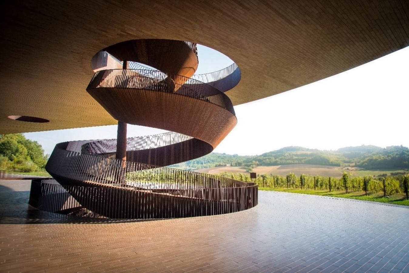 Evolution of staircase throughout the history of architecture