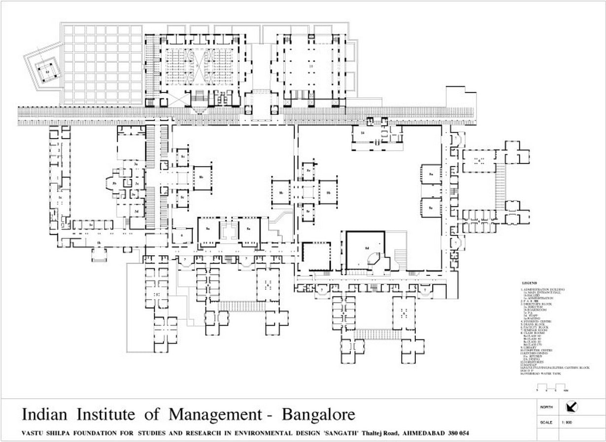 IIM, Bangalore by BV Doshi: perfect sense of scale, proportion and light - Sheet2