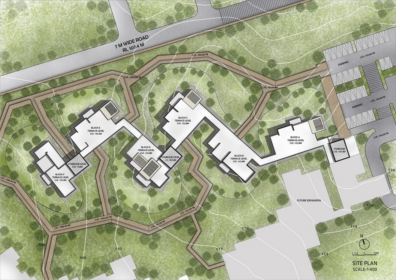 Studios 18 by Sanjay Puri Architects: The Organic Layout - Sheet2