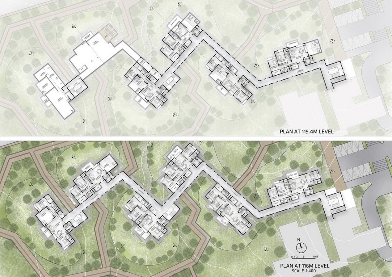 Studios 18 by Sanjay Puri Architects: The Organic Layout - Sheet3