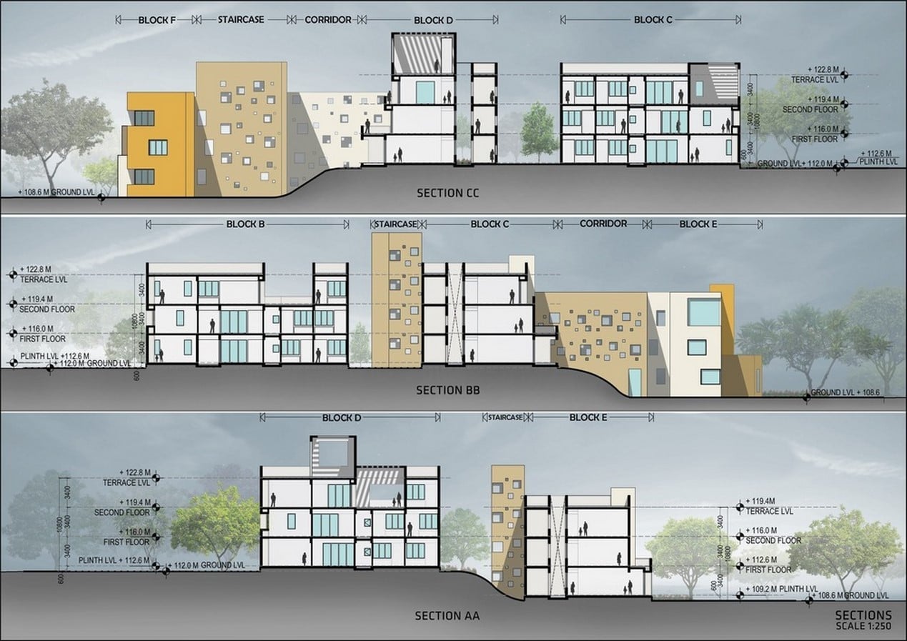 Studios 18 by Sanjay Puri Architects: The Organic Layout - Sheet5
